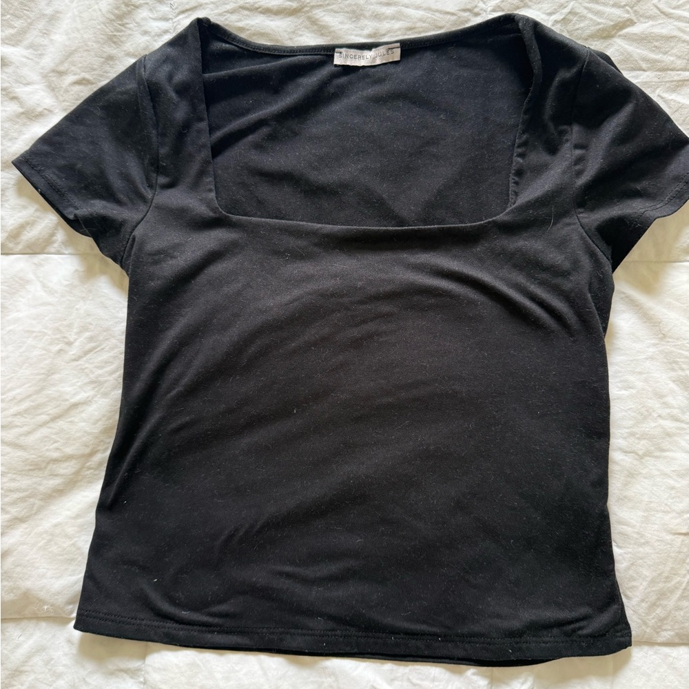 Classic Black Women's Top